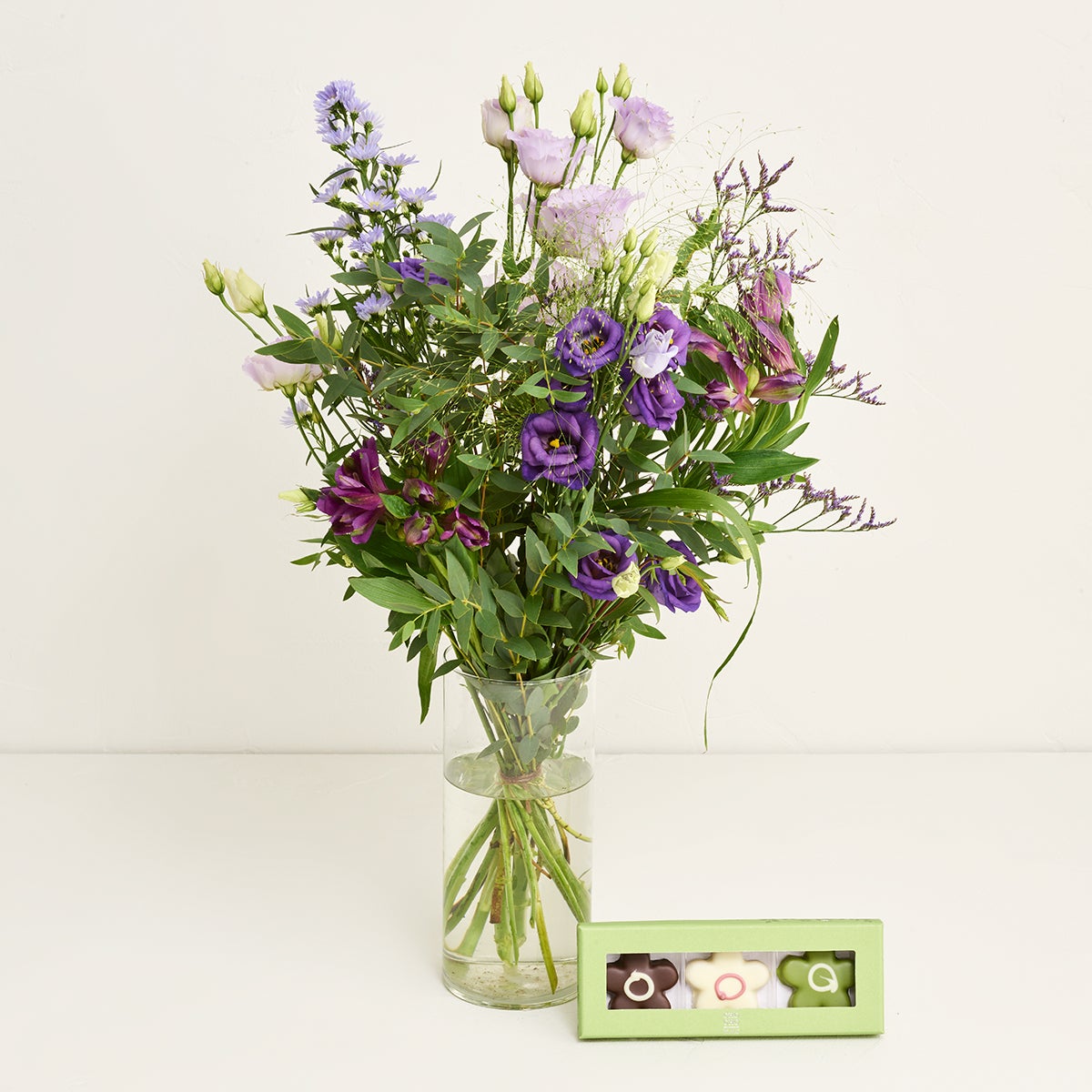 Den fortryllende med CHO CHO marcipanblomster